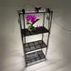 Tropic Black Mini Greenhouse with automatic humidity control, lighting control, and a timer